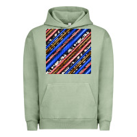 Pigment Oil Green western america seamless pattern Urban Hoodie - BundleAndBundleShop