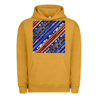 Pigment Peanut Butter western america seamless pattern Urban Hoodie - BundleAndBundleShop