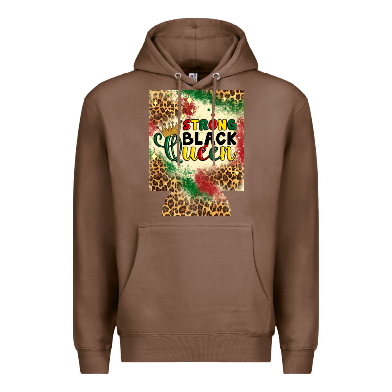 Strong Black Queen 12 Oz Can Cooler (regular) Premium Hoodie by Artiststas | Teevron