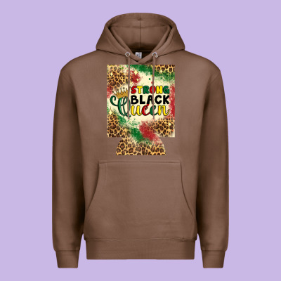 Strong Black Queen 12 Oz Can Cooler (regular) Premium Hoodie Designed By Artiststas