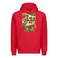 Red strong black queen 12 oz can cooler (regular) Premium Hoodie - Artiststas