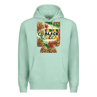 Seafoam strong black queen 12 oz can cooler (regular) Premium Hoodie - Artiststas