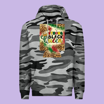 Strong Black Queen 12 Oz Can Cooler (regular) Premium Hoodie Designed By Artiststas