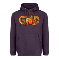 Plum With God All Thing Are Possible Heavyweight Hoodie - RanaPortraitStore