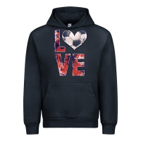 Navy soccer love Urban Hoodie - JahusDesignShop