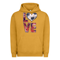 Pigment Peanut Butter soccer love Urban Hoodie - JahusDesignShop