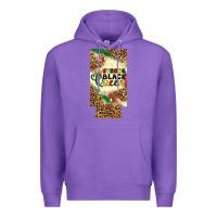 Purple strong black queen 12 oz can cooler (slim) Premium Hoodie - Artiststas