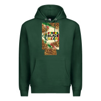 Sports Green strong black queen 12 oz can cooler (slim) Premium Hoodie - Artiststas