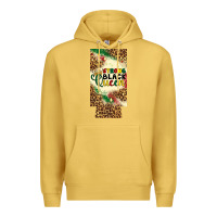 Antique Gold strong black queen 12 oz can cooler (slim) Premium Hoodie - Artiststas