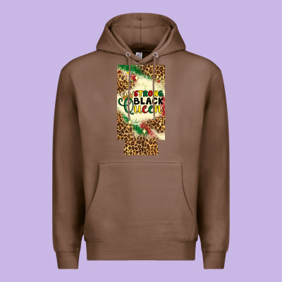 Strong Black Queen 12 Oz Can Cooler (slim) Premium Hoodie Designed By Artiststas