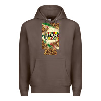 Coffee strong black queen 12 oz can cooler (slim) Premium Hoodie - Artiststas