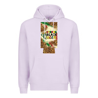 Lilac strong black queen 12 oz can cooler (slim) Premium Hoodie - Artiststas