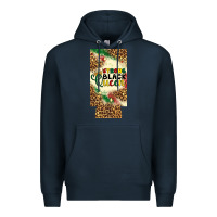 Navy strong black queen 12 oz can cooler (slim) Premium Hoodie - Artiststas