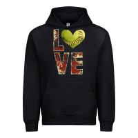 Foreset Green softball love Urban Hoodie - JahusDesignShop