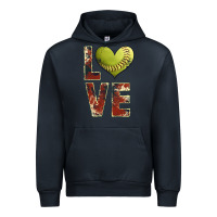 Navy softball love Urban Hoodie - JahusDesignShop