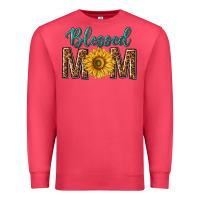 Cardinal western blessed mom with sunflower Premium Sweatshirt - texasbilliewilder