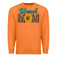 Carrot western blessed mom with sunflower Premium Sweatshirt - texasbilliewilder