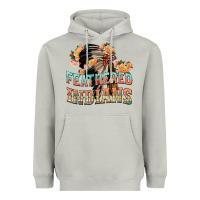 Moon Dust feathered indians Heavyweight Hoodie - texasbilliewilder
