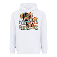White feathered indians Heavyweight Hoodie - texasbilliewilder