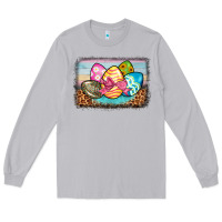 Moon Dust easter egg background Long Sleeve Tee - BarkalooDesign