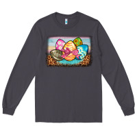 Smoke easter egg background Long Sleeve Tee - BarkalooDesign