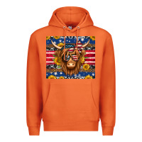 Carrot 4th of july longhaired cow tumbler Premium Hoodie - Jasminsmagicworld