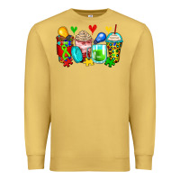 Antique Gold autism coffee cups Premium Sweatshirt - Zillion Design Studio
