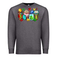 Charcoal Heather autism coffee cups Premium Sweatshirt - Zillion Design Studio