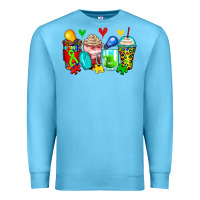 Ocean Blue autism coffee cups Premium Sweatshirt - Zillion Design Studio