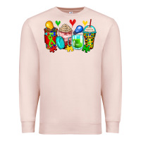 Pale Pink autism coffee cups Premium Sweatshirt - Zillion Design Studio