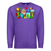 Purple autism coffee cups Premium Sweatshirt - Zillion Design Studio