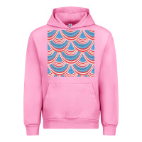 Fuchsia Pink american flag seamless pattern Urban Hoodie - BundleAndBundleShop
