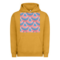 Pigment Peanut Butter american flag seamless pattern Urban Hoodie - BundleAndBundleShop