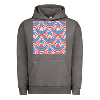 Pigment Tornado american flag seamless pattern Urban Hoodie - BundleAndBundleShop