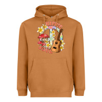 Meerkat hippie soul with peace Heavyweight Hoodie - texasbilliewilder