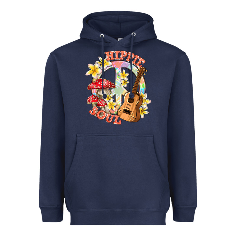 Hippie Soul With Peace Heavyweight Hoodie by texasbilliewilder | Teevron