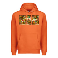 Carrot juneteenth sunflower's licence plate template Premium Hoodie - Artiststas