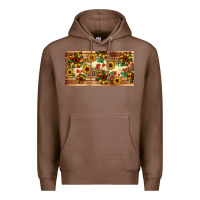 Chestnut juneteenth sunflower's licence plate template Premium Hoodie - Artiststas