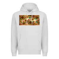 Dove Grey juneteenth sunflower's licence plate template Premium Hoodie - Artiststas