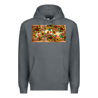 Rock juneteenth sunflower's licence plate template Premium Hoodie - Artiststas