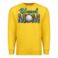 Lemon western blessed mom with volleyball Premium Sweatshirt - texasbilliewilder