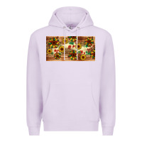 Lilac juneteenth sunflower's licence plate template Premium Hoodie - Artiststas