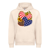 Sandshell america heart and sunflower Urban Hoodie - Artiststas