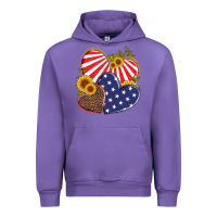 Tulip america heart and sunflower Urban Hoodie - Artiststas