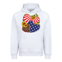 White america heart and sunflower Urban Hoodie - Artiststas