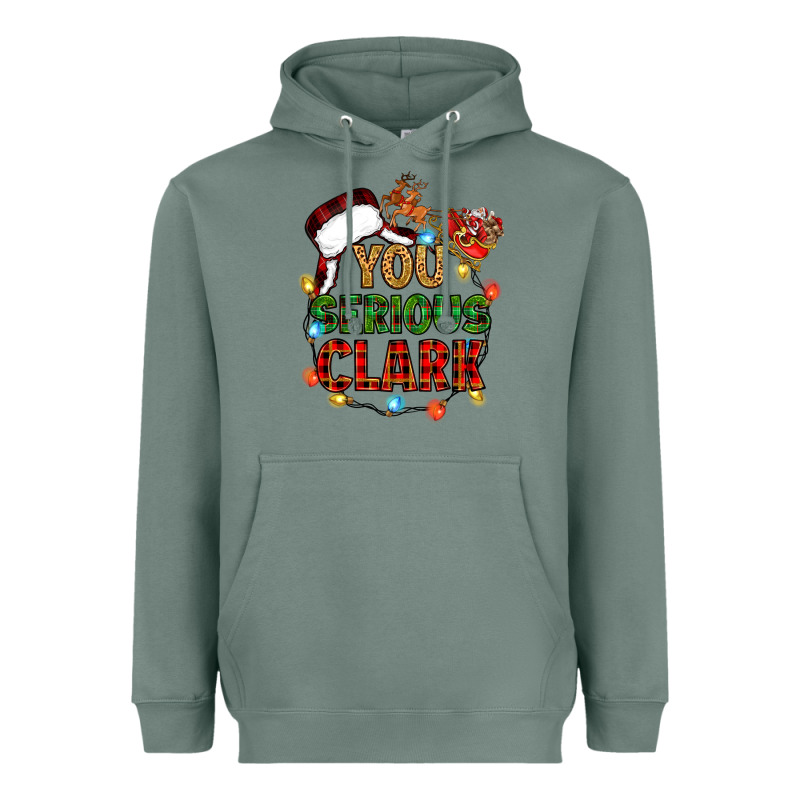 You Serious Clark Heavyweight Hoodie by Zillion Design Studio | Teevron