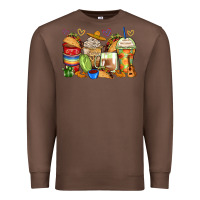 Chestnut tacos coffee cups Premium Sweatshirt - Zillion Design Studio