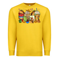 Lemon tacos coffee cups Premium Sweatshirt - Zillion Design Studio
