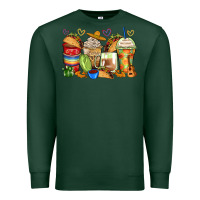 Sports Green tacos coffee cups Premium Sweatshirt - Zillion Design Studio