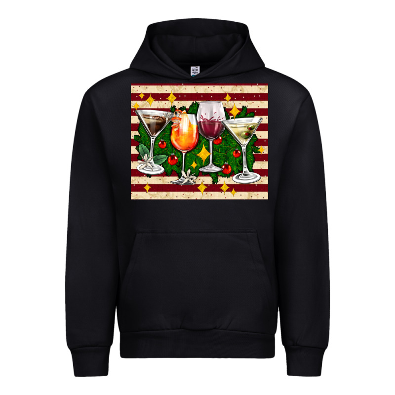 Christmas Cocktail Urban Hoodie by AdoDesignShop | Teevron